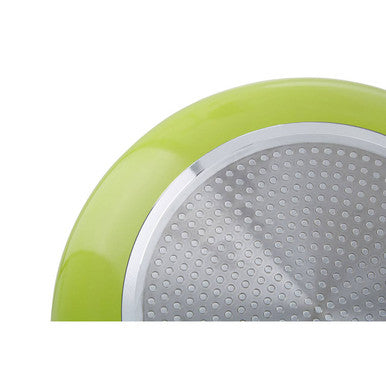 Ecocook 30cm Lime Green Ceramic Non-Stick Frying Pan