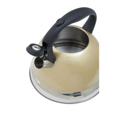 Zion Light Gold 3 Litre Whistling Kettle
