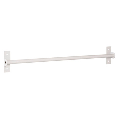 Sorello White Hanging Rail | Iron Wall Clothes Rail