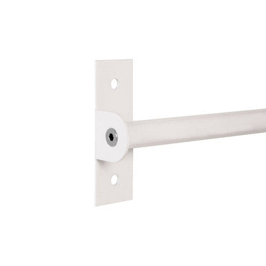 Sorello White Hanging Rail | Iron Wall Clothes Rail