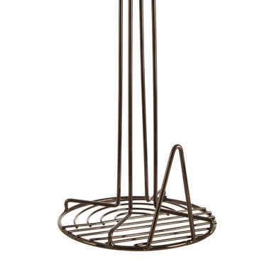 Vertex Kitchen Roll Holder with Black Nickel Finish