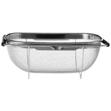Over Sink Drainer with Extendable Black Handles | Zenigo