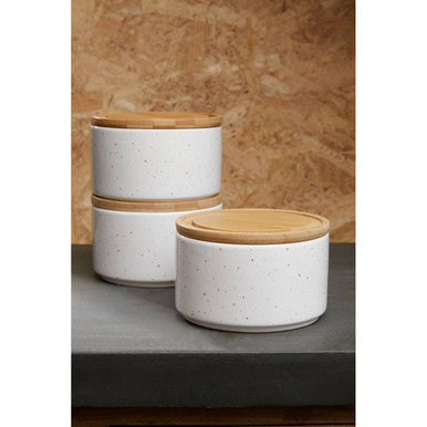 Fenwick Set Of 3 Stackable Canisters