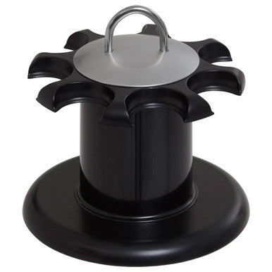 Luciano Black Spice Rack