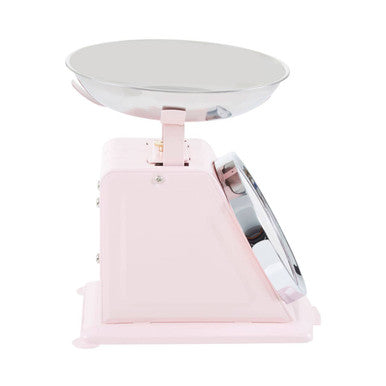 Olivier 3kg Pastel Pink Retro Kitchen Scale