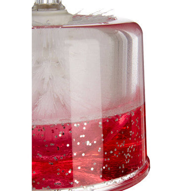 Floating Acrylic Hearts Toilet Brush Holder