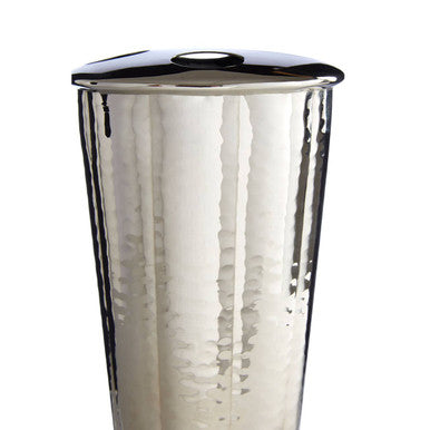 Vaco Hammered Bathroom Nickel Finish Toothbrush Holder