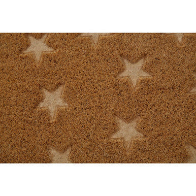 Filta Star Embossed Coir Doormat 60 x 40 cm