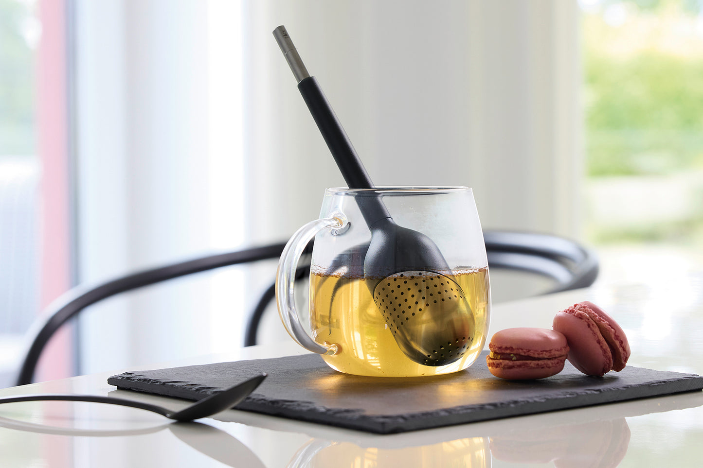 Zack Tamio Premium Brushed Stainless Steel Tea Ball Infuser - Professional Grade Tea Strainer