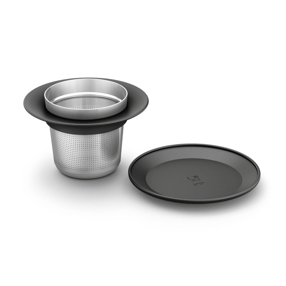 Premium Tea Strainer - Zack Omba Brushed Stainless Steel Filter