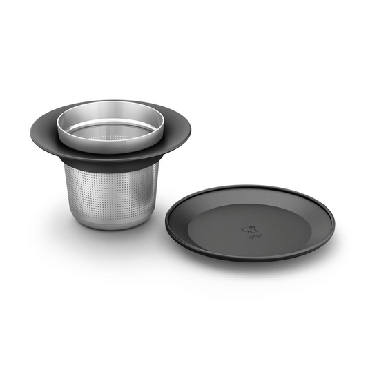 Premium Tea Strainer - Zack Omba Brushed Stainless Steel Filter