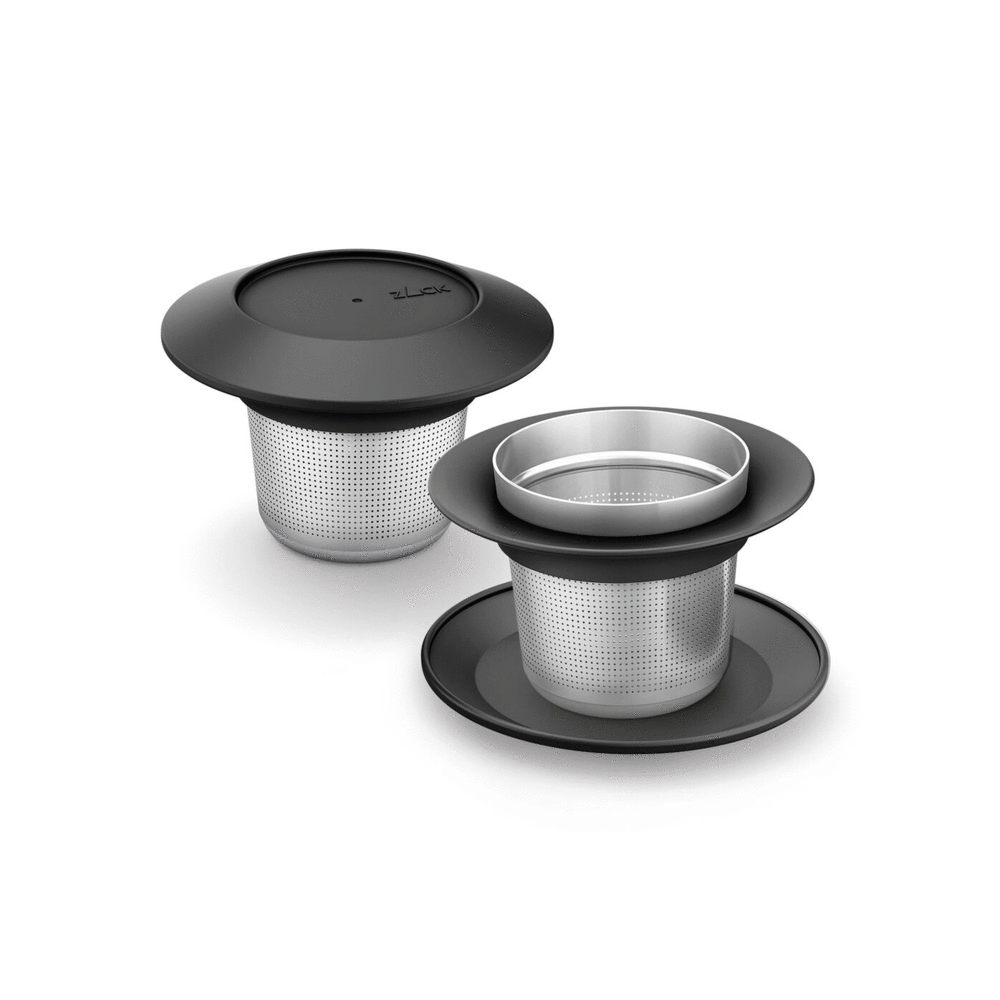 Premium Tea Strainer - Zack Omba Brushed Stainless Steel Filter