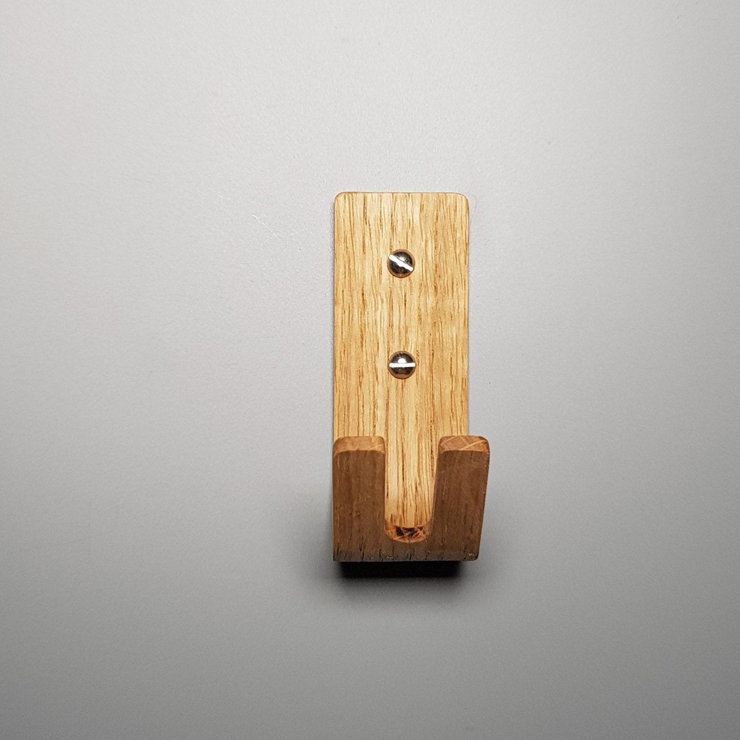 Oak Key Hooks | Wall Mounted Key Holder | Heavy Duty 7kg | Monaco Collection