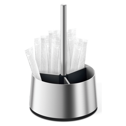 🍽️ Zack Toco Brushed Stainless Steel Table Stand - Premium German Design 🇩🇪
