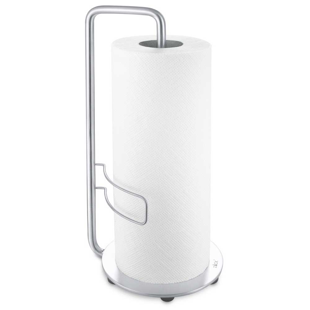 Zack Adeo Brushed Stainless Steel Kitchen Roll Holder 20702