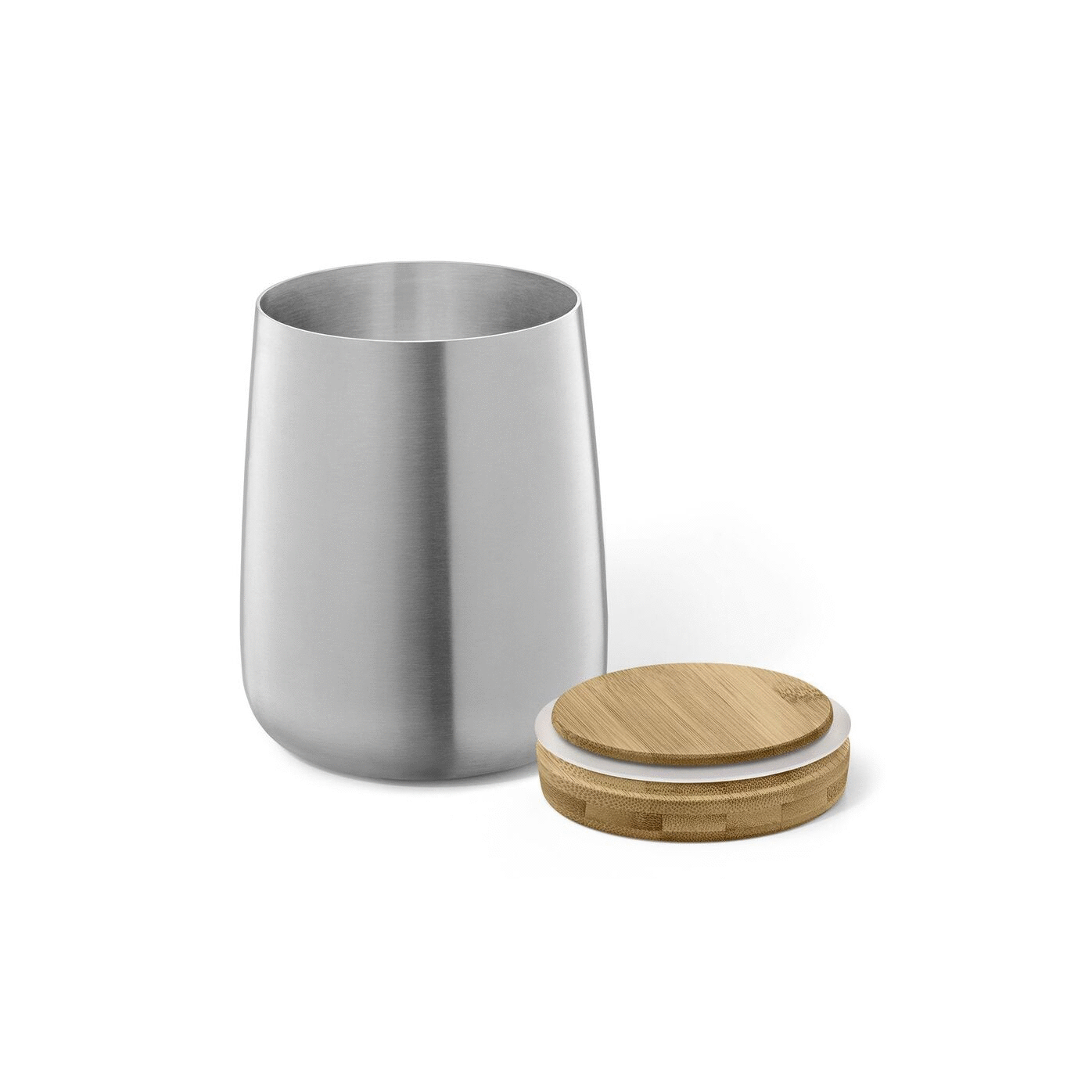 Zack Bevo Brushed Stainless Steel 1.0ltr Storage Canister 20868