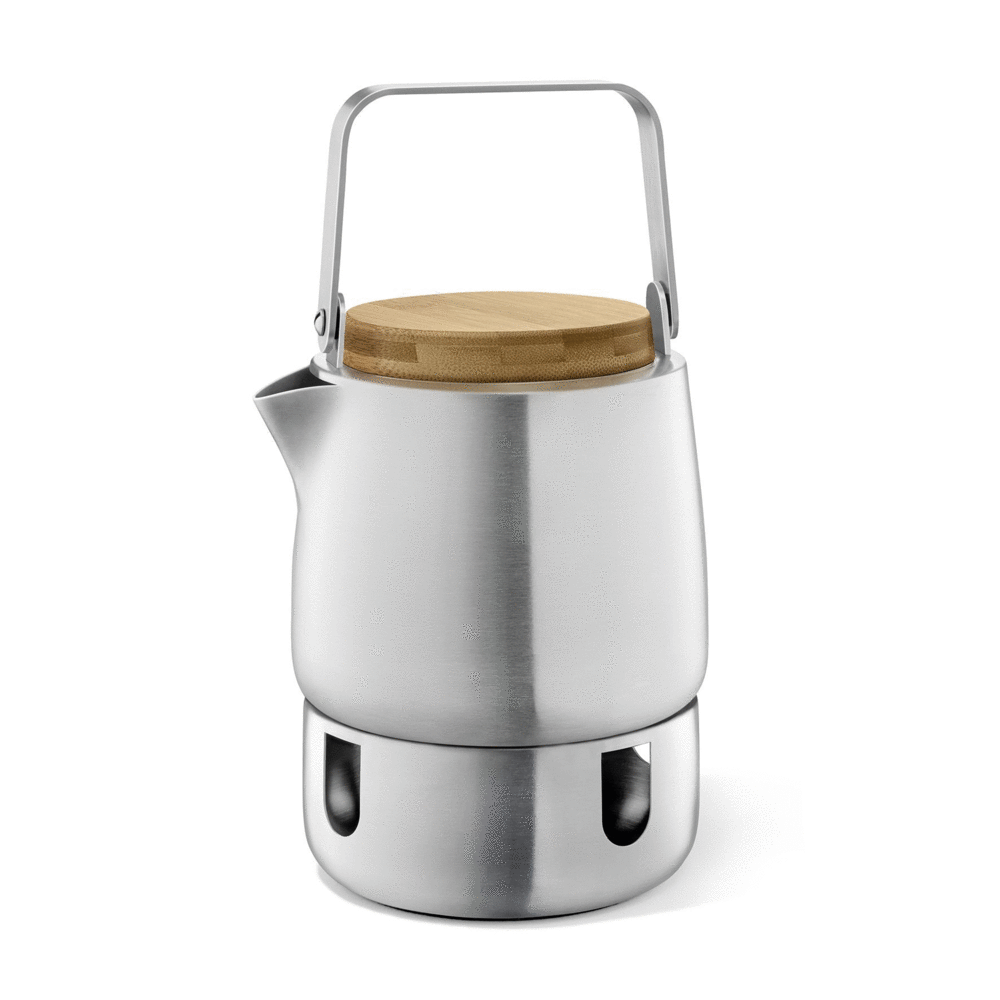 Zack Bevo Brushed Stainless Steel Tea Pot 20870