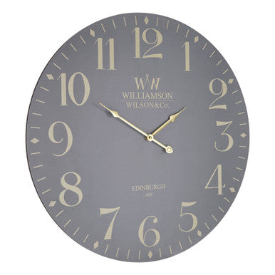 Destini Classic Grey Wall Clock