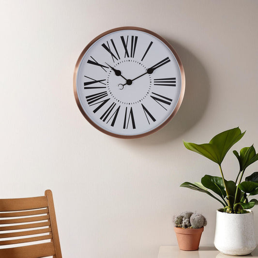 Baillie Rose Gold Wall Clock