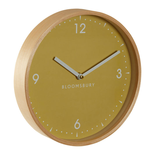 Vitus Small Yellow Wall Clock