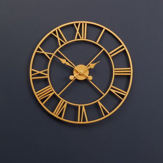 Vitus Gold Finish Wall Clock