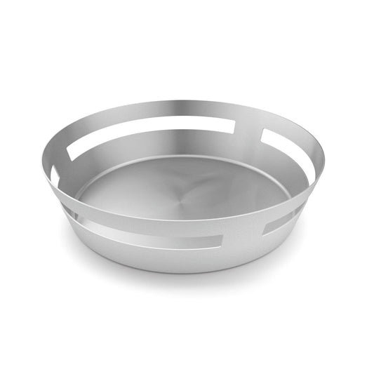 π Zack Vareo Premium Brushed Stainless Steel Bread & Fruit Basket - German Design π