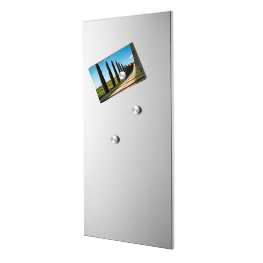 🧲 Zack Percetto Premium Brushed Stainless Steel 75cm Magnetic Board - German Innovation ✨