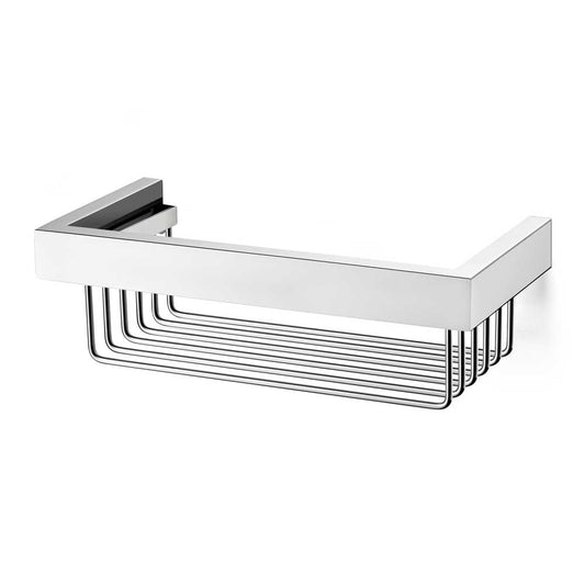 🇩🇪 Zack Linea Shower Basket ✨ Polished Stainless Steel Premium Bathroom Storage 🚿