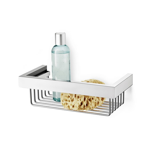 🇩🇪 Zack Linea Shower Basket ✨ Polished Stainless Steel Premium Bathroom Storage 🚿