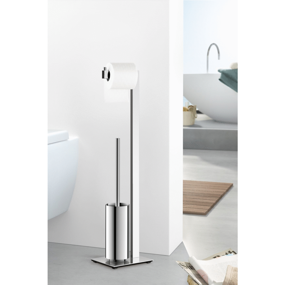 🇩🇪 Zack Linea Toilet Butler ✨ Polished Stainless Steel Premium Bathroom Storage 🚽