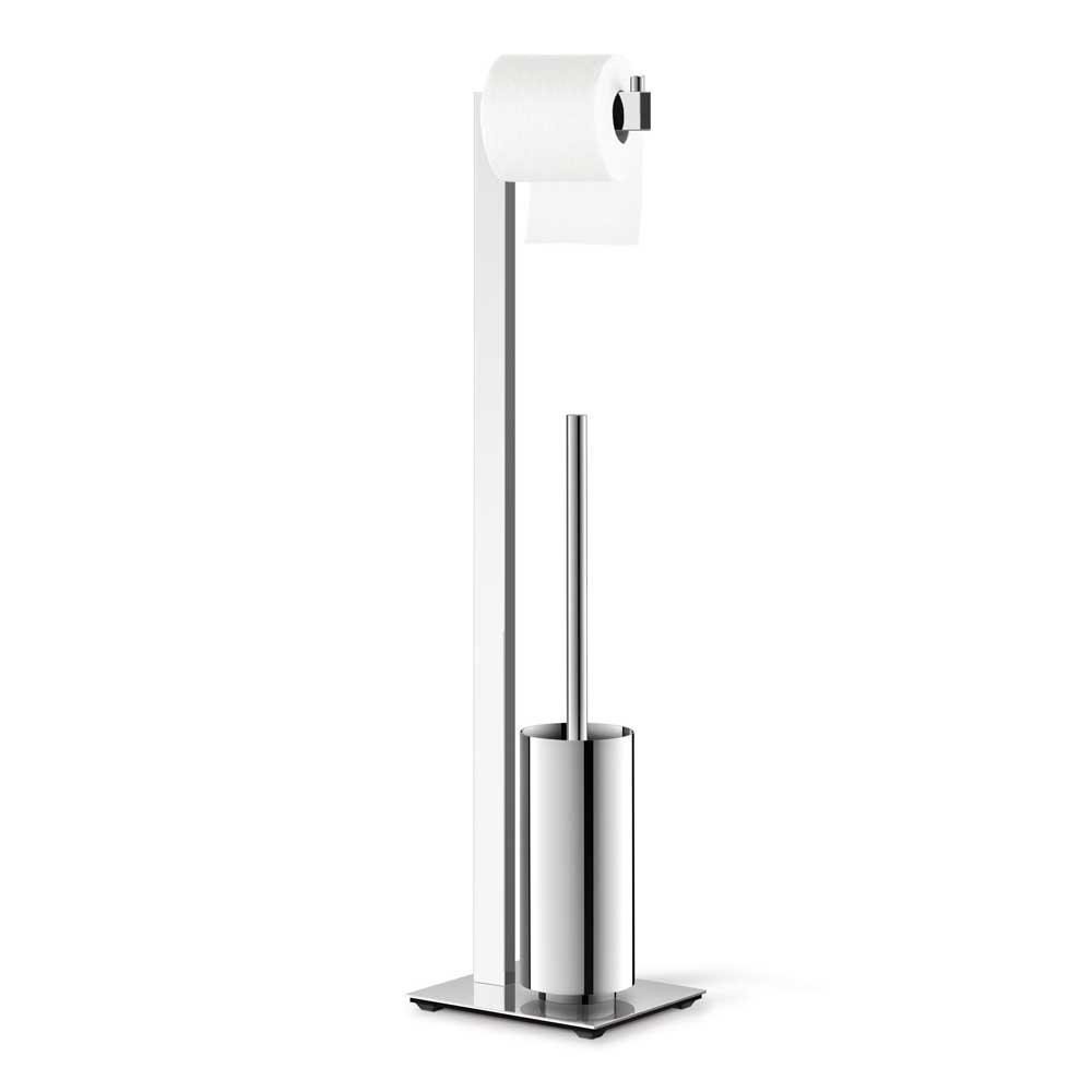 Zack Linea Polished Stainless Steel Toilet Butler 40027