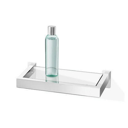 Zack Linea Polished Stainless Steel 26.5 cm Bathroom Shelf 40028