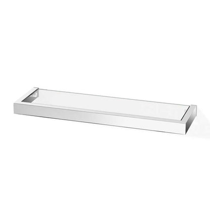 Zack Linea Polished Stainless Steel 45 cm Bathroom Shelf 40029
