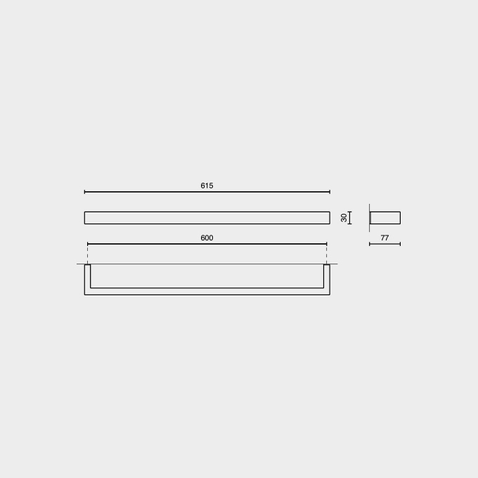 πβ¨ Zack Linea Premium Polished Stainless Steel 61.5cm Towel Rail - German Engineering Excellence π©πͺ