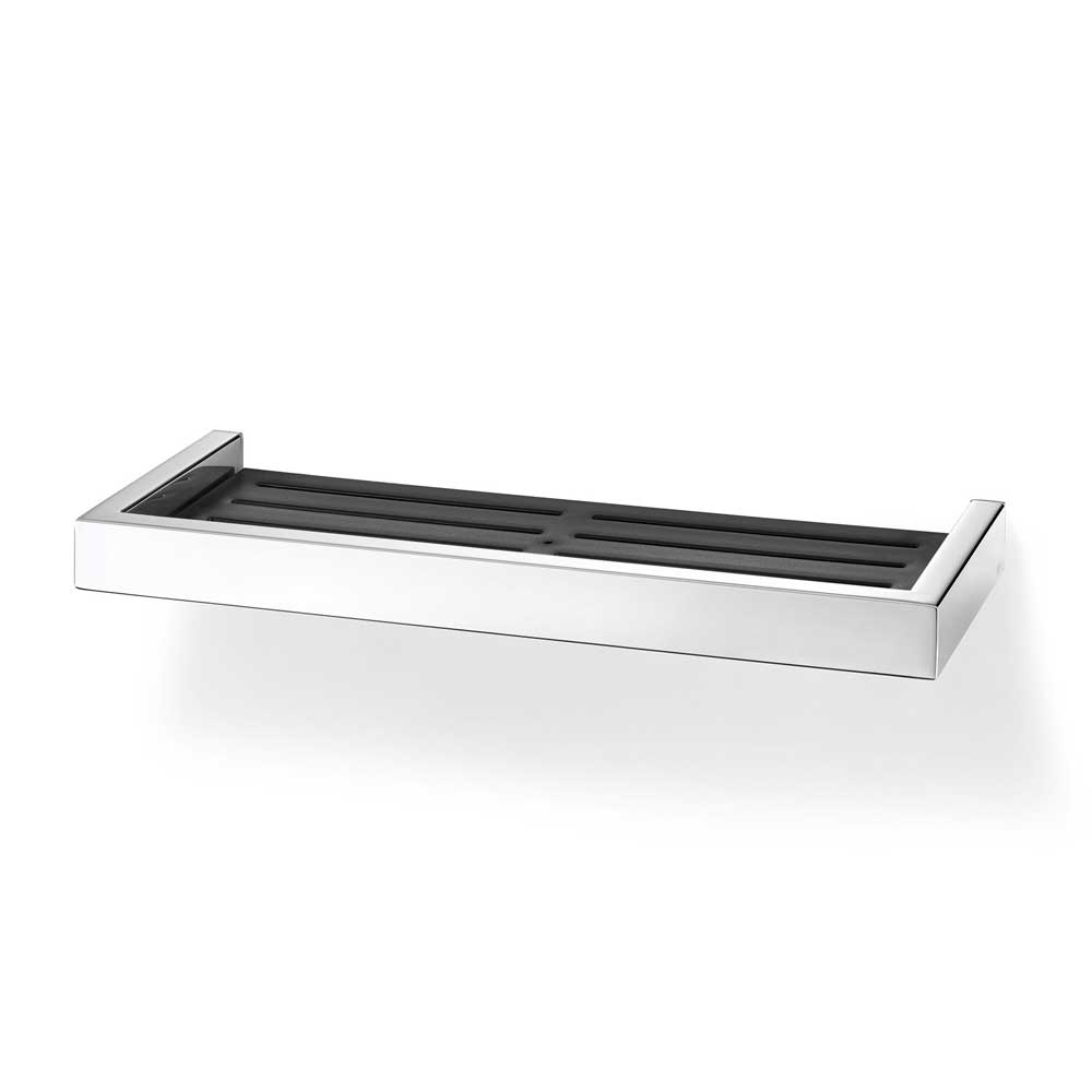 Zack Linea Polished Stainless Steel 35.2 cm Shower Shelf 40044