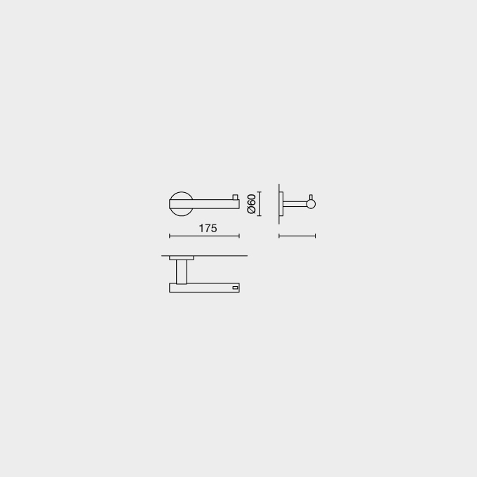 Zack Scala Polished Stainless Steel Toilet Roll Holder 40050