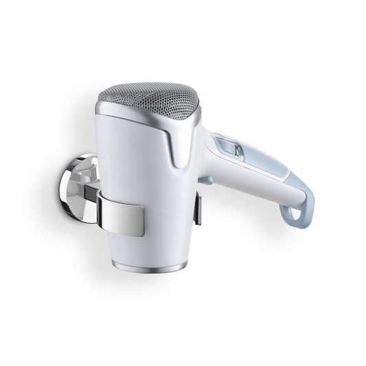 💨✨ Zack Scala Polished Stainless Steel Hairdryer Holder - Premium Bathroom Organisation 🇬🇧