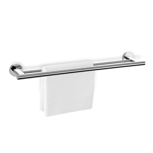 πΊπΊ Zack Scala Polished Stainless Steel Double Towel Rail - Premium Bathroom Organisation π¬π§