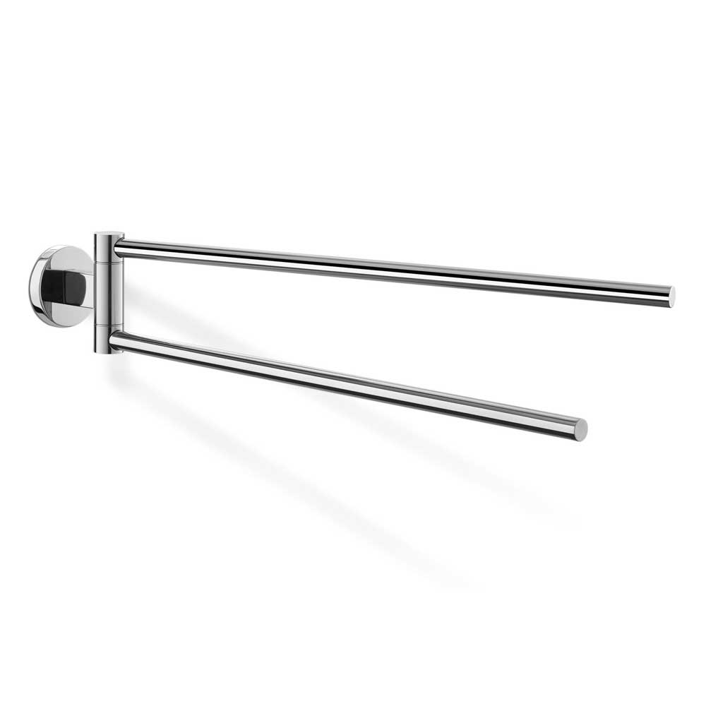 Zack Scala Polished Stainless Steel 46.5 cm Swivelling Towel Rail 40060