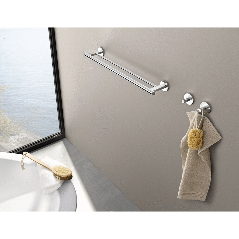 Zack Scala Polished Stainless Steel Towel Hook 40062