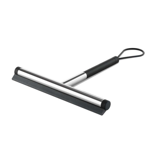 Zack Jaz Polished Stainless Steel Short Handle Squeegee 40082