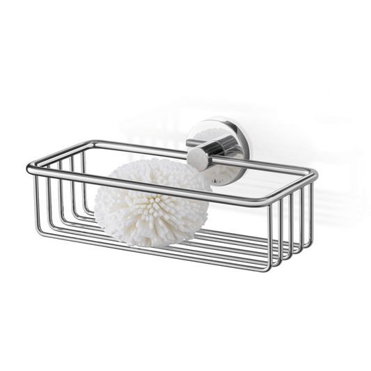 Zack Scala Polished Stainless Steel 23.5 cm Shower Basket 40084