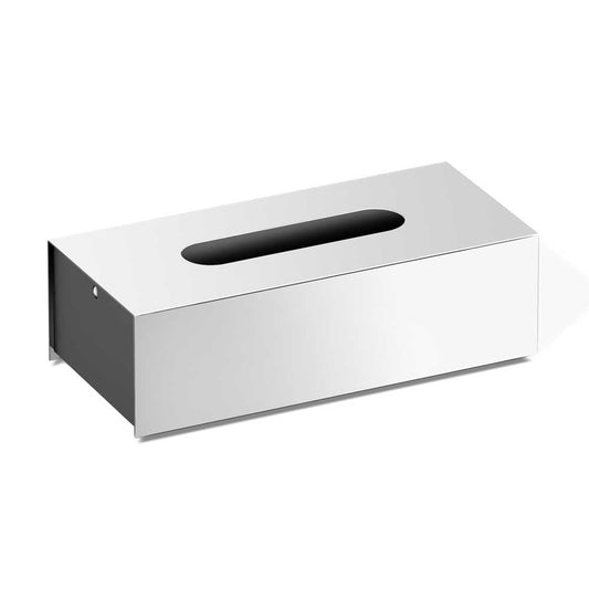 Zack Puro Polished Stainless Steel Tissue Box 40093