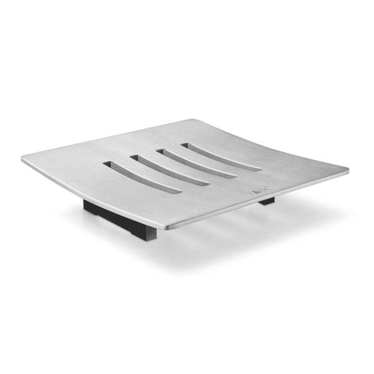 Zack Abbaco Brushed Stainless Steel Soap Dish 40101