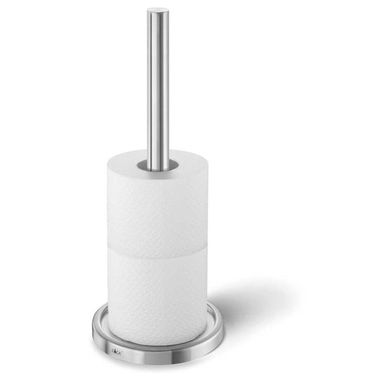 Zack Mimo Brushed Stainless Steel Spare Toilet Roll Holder 40180