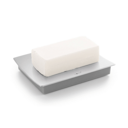 Zack Tenno Brushed Stainless Steel Soap Dish 40321
