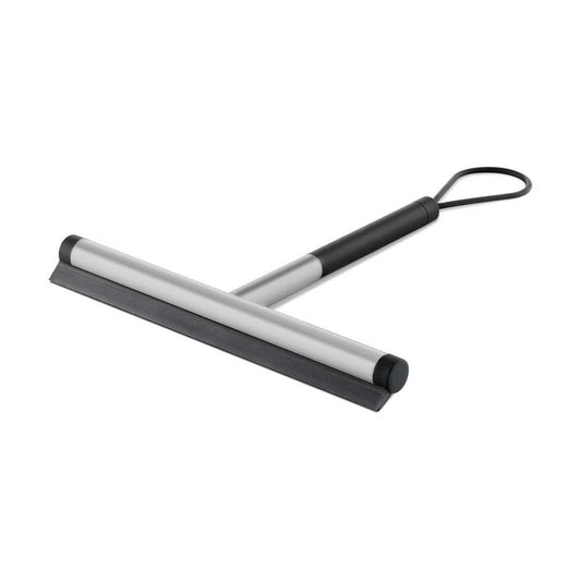Zack Jaz Brushed Stainless Steel Short Handle Squeegee 40326