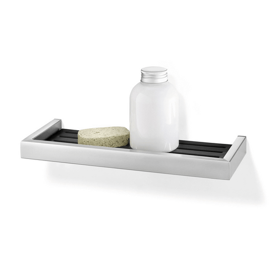 🚿 Zack Linea Premium Brushed Steel Shower Shelf - Luxury 35.2cm Bathroom Storage