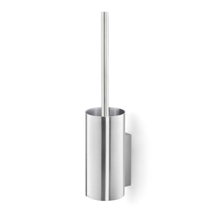 Zack Linea Brushed Stainless Steel Wall Toilet Brush 40381