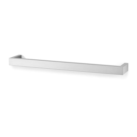 Zack Linea Brushed Stainless Steel 46.5 cm Towel Rail 40387
